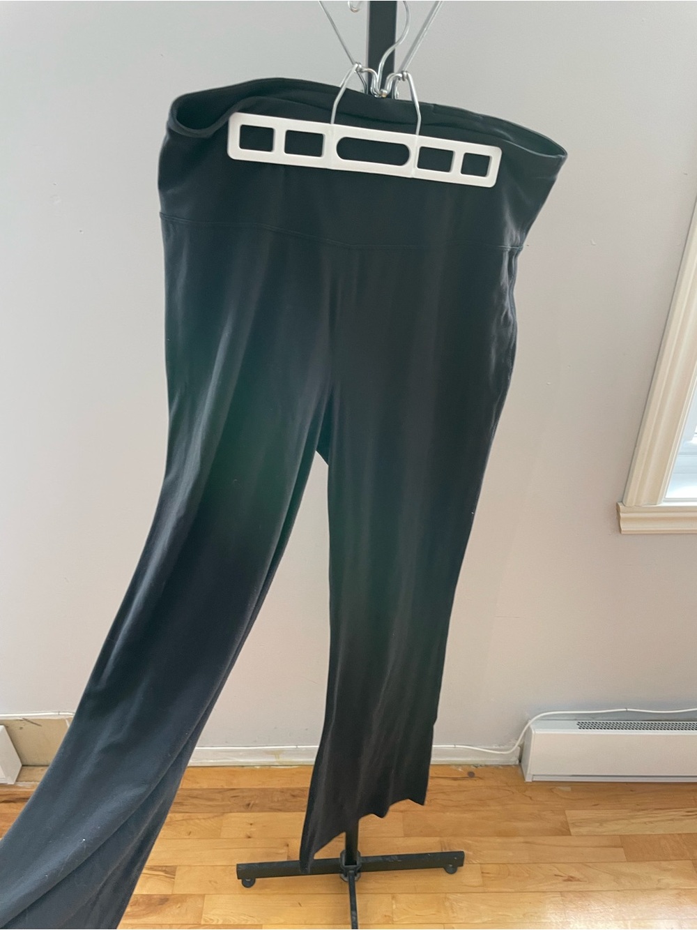 lululemon athletica Black Wide-Leg Lounge Pants